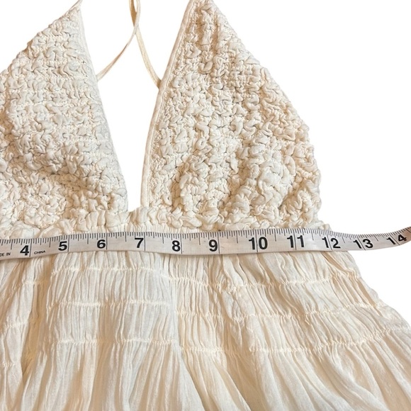 Free People Forever Favorite Mini Dress- White- Size XSmall - Picture 8 of 14